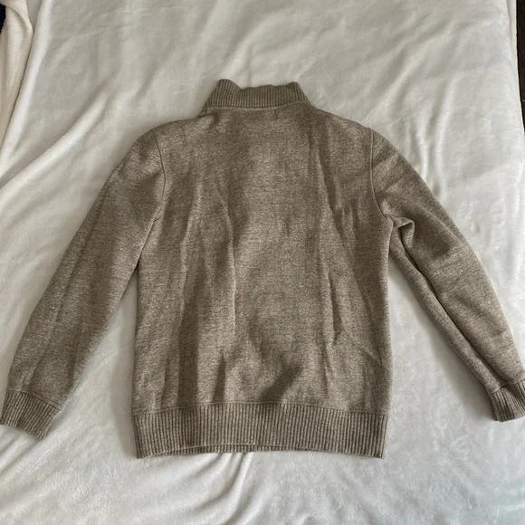 H&M taupe sporty turtleneck sweater - Picture 11 of 17